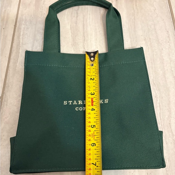 Starbucks Green Tote with Festive Mugs and Plush Toys - Picture 4 of 16